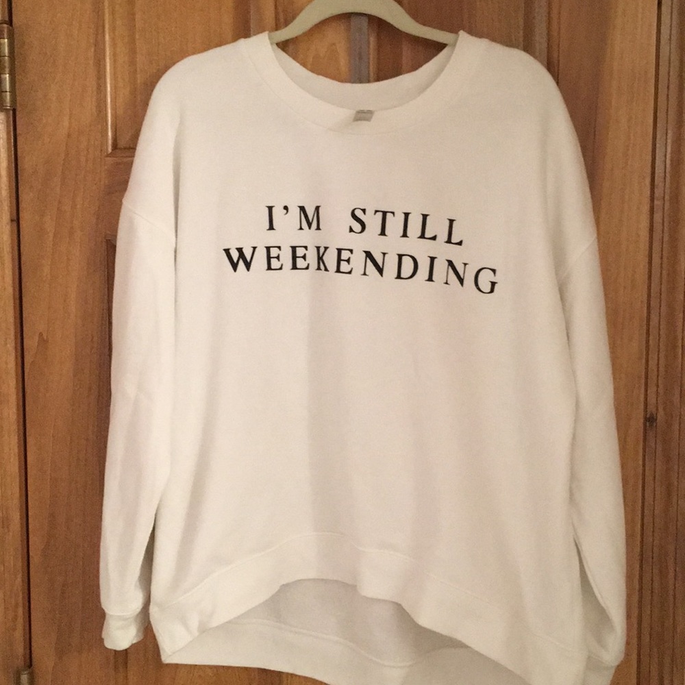 Cropped sweatshirt